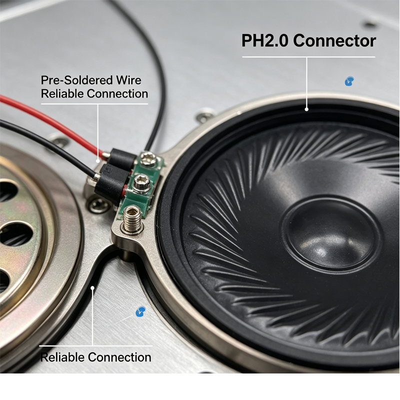 Speaker Terminal - 2 Stück Neue Ultradünne Lautsprecher 8
