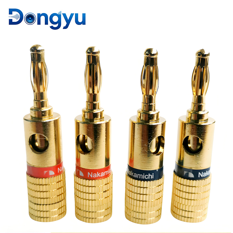 Speaker Terminal - 4MM Nakamichi Bananenstecker, vergoldete Buchsen für