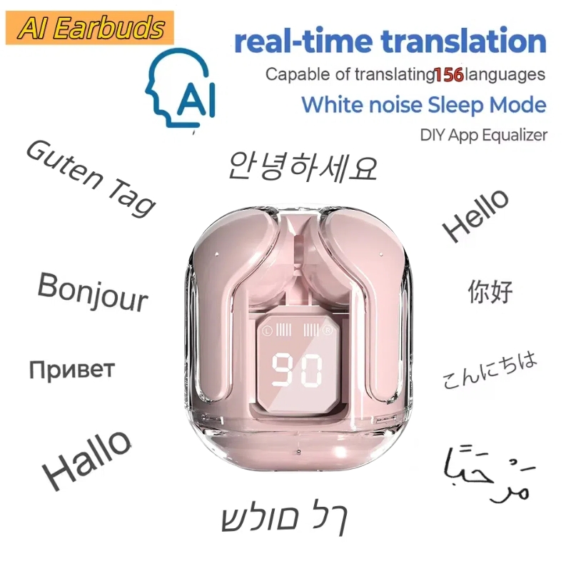Full Range Speaker - KI-Übersetzungs-Bluetooth-Kopfhörer Magic APP 156 Sprachen Echtzeit-Übersetzer