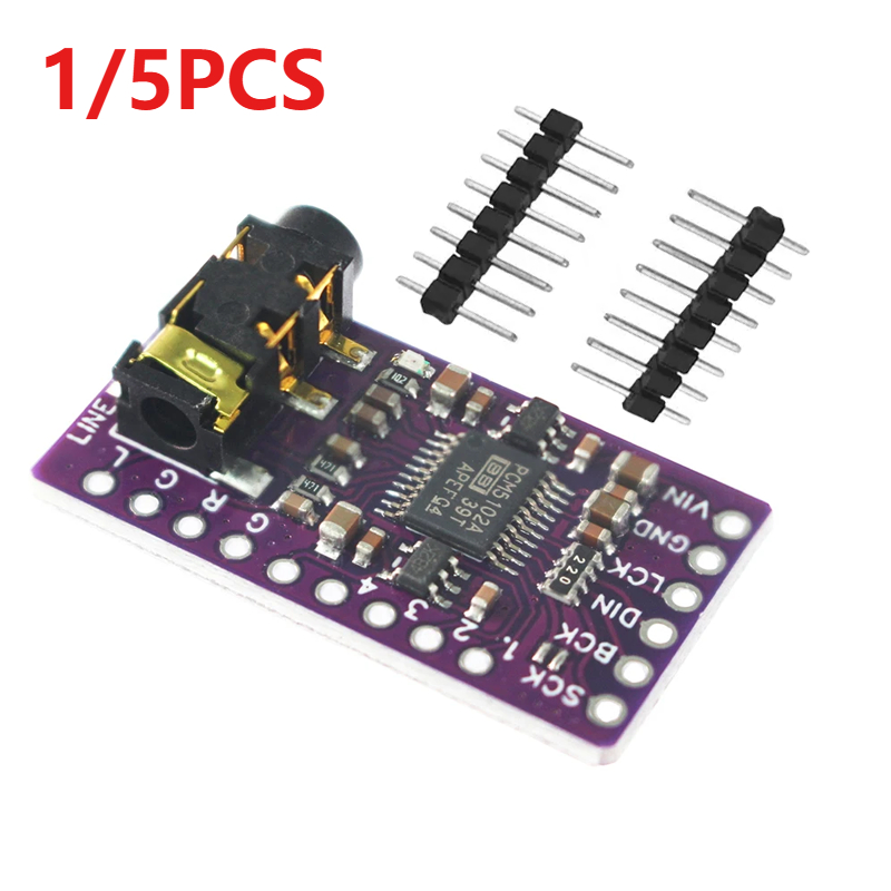 Pcm5102 - 1/5 stücke GY-PCM5102 Schnittstelle I2S IIS