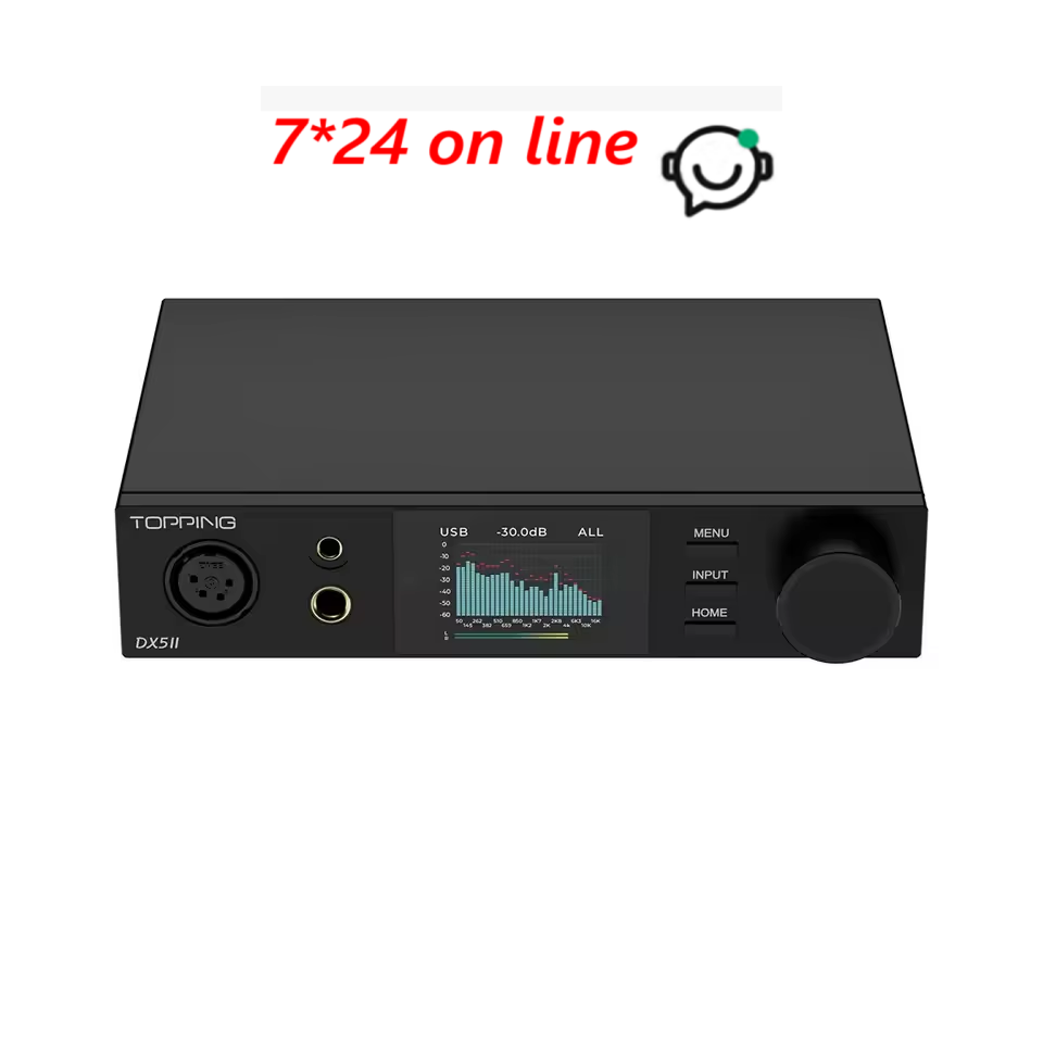 Headphone Amplifier - TOPPING DX5 II Vollständig Symmetrischer DAC