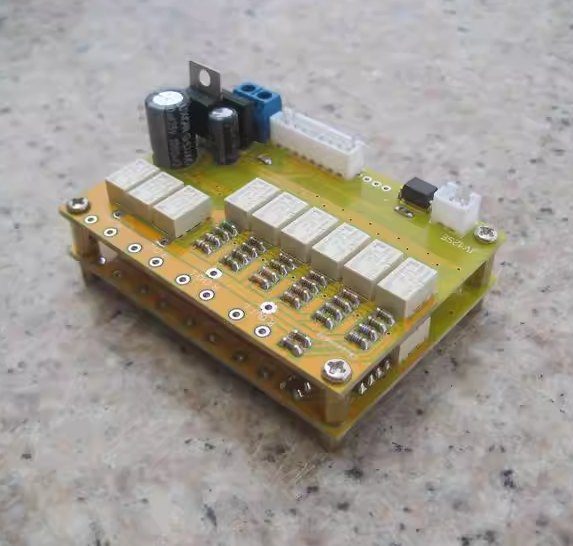 Volume Control Board - HiFi Fernbedienungs-Lautstärkeregler 64-Stufen Magnetisches Verriegelungsrelais Dämpfer