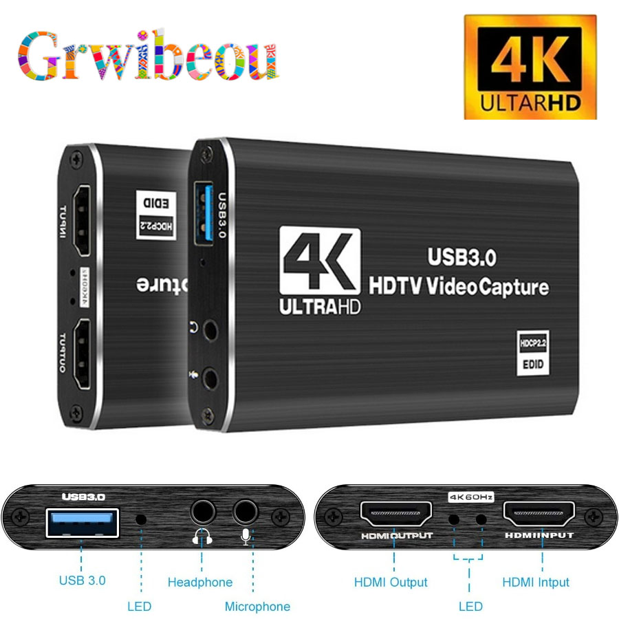 Usb Sound Card - 4K USB 3,0 Video Capture Karte