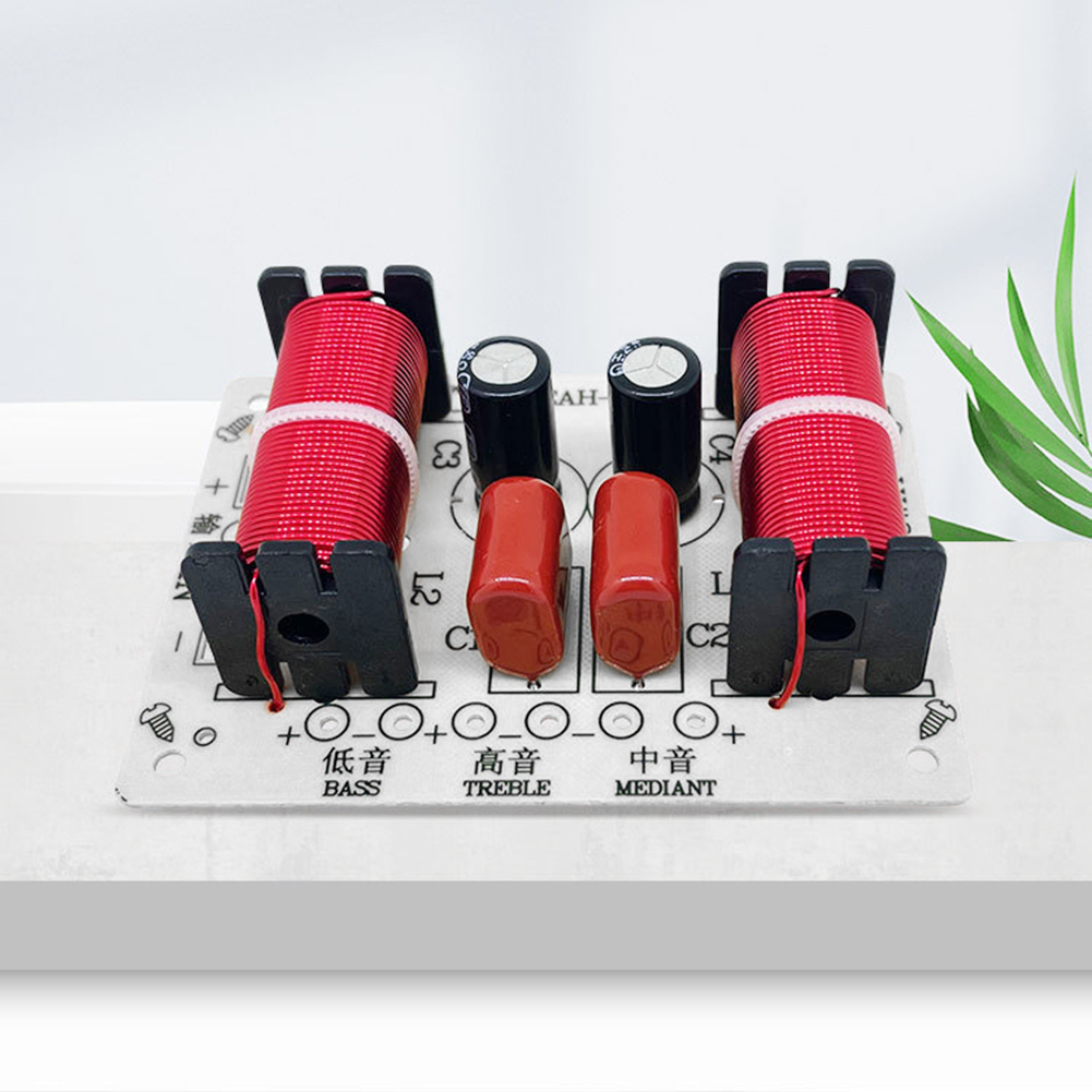 Speaker Crossover - 3-Wege-Audio-Crossover-Filter für Lautsprecher: Hochton-, Mittelton- und