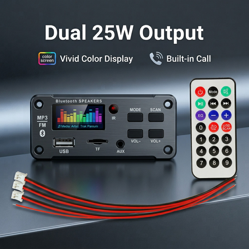 Volume Control Board - 50W Verstärker Bluetooth MP3 WMA WAV