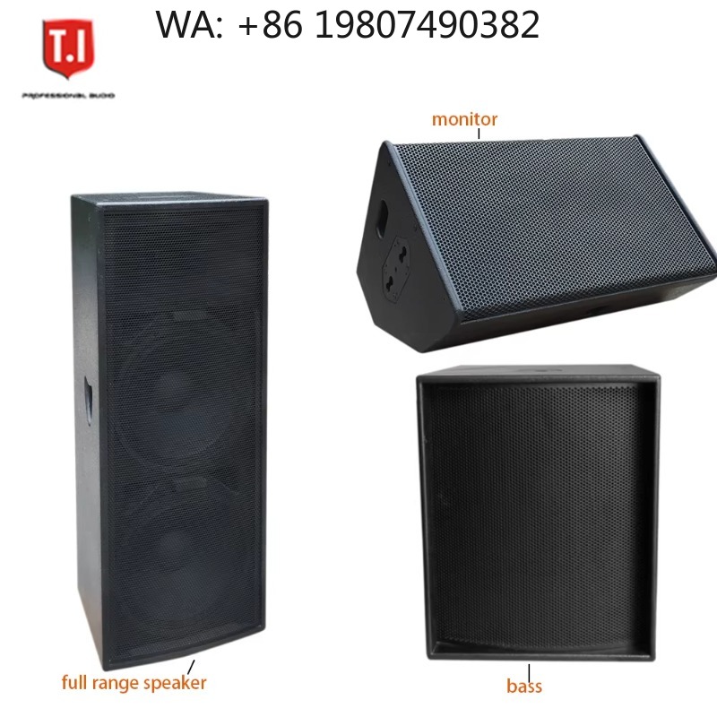 Full Range Speaker - 800W Dual 15 Zoll Fullrange PA-Lautsprecher