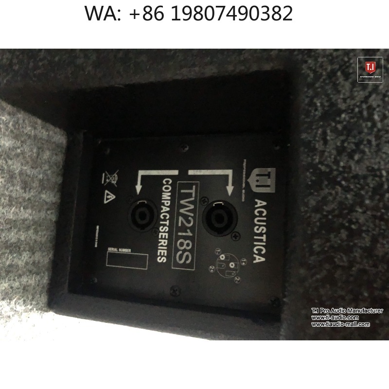 Full Range Speaker - Doppel 15 Zoll Zwei-Wege-Fullrange-Bühnenlautsprecher Hochleistungs-DJ-Soundsystem für