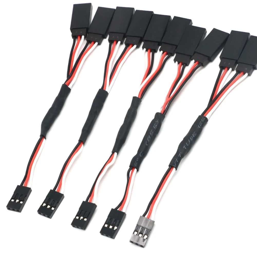 Rca Cable - 5PCS 100/150/200/300/500mm RC Servo Y Verlängerung