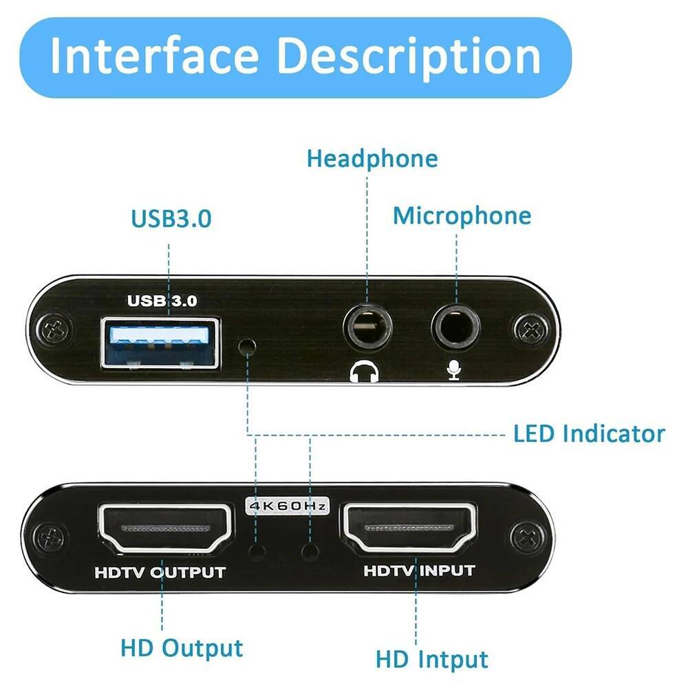 4K HDMI-kompatibel zu USB 3.0  – Usb Sound Card Bewertung und Preis