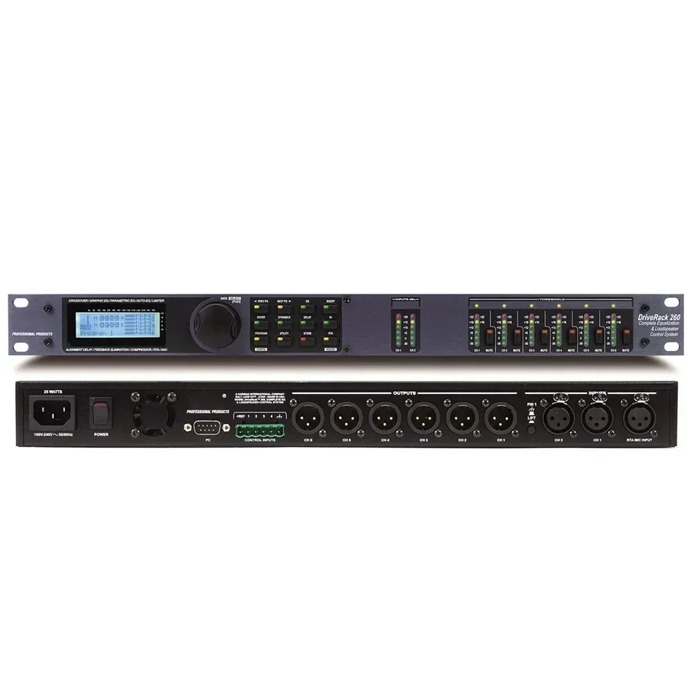 Auf Lager Dbx260 PA260 3-in-6- – Speaker Crossover Bewertung und Preis