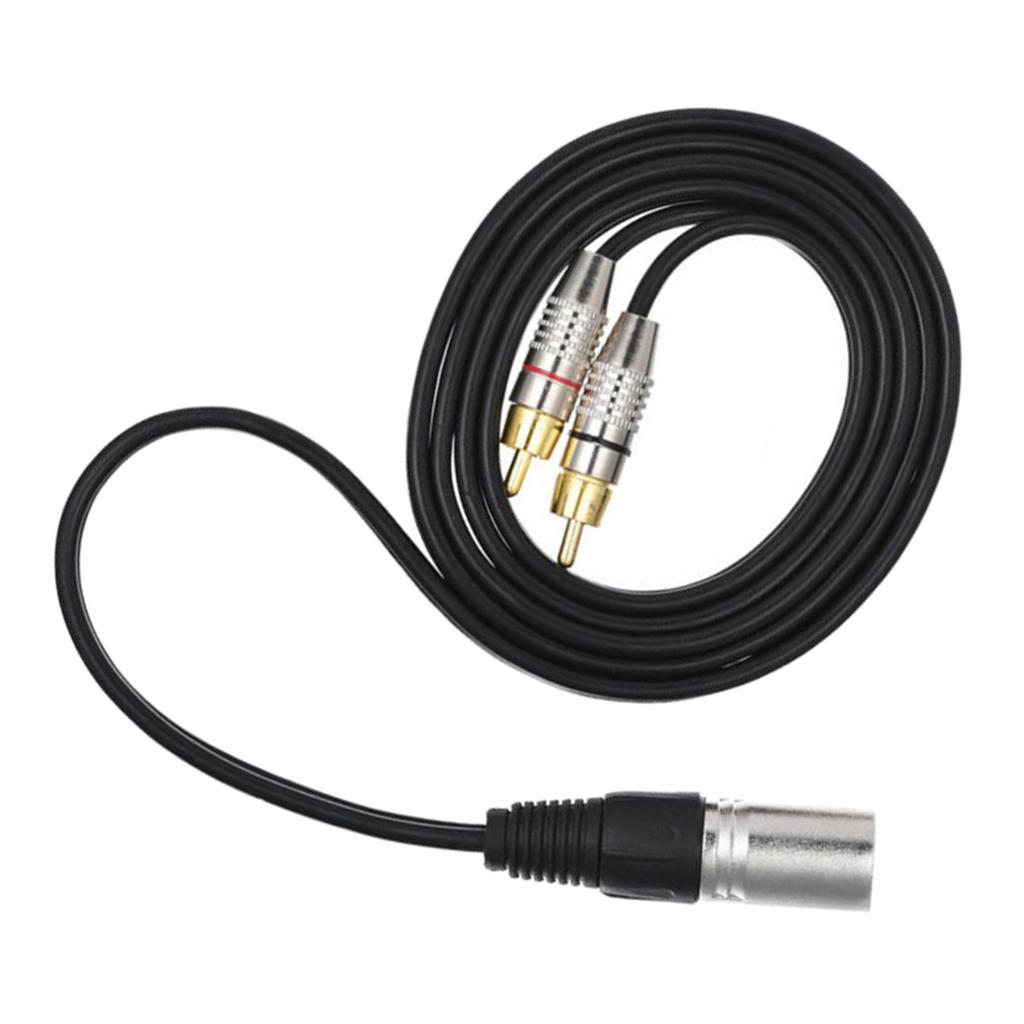 XLR-Audio-Splitterkabel zu RCA – Rca Cable Bewertung und Preis