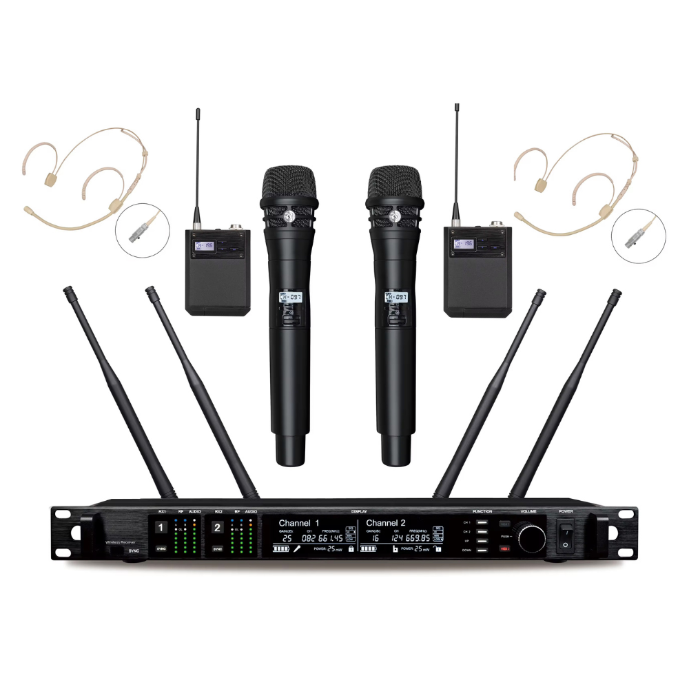 AD4D 2-Kanal Dual UHF True Div – Ribbon Microphone Bewertung und Preis