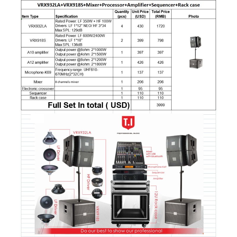 12-Zoll Zwei-Wege-Fullrange-Pa – Full Range Speaker Bewertung und Preis