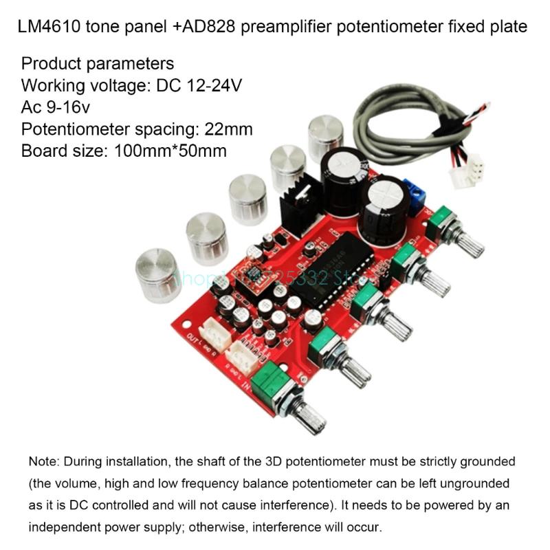 LM4610 Tone Preamp Sound Board – Volume Control Board Bewertung und Preis