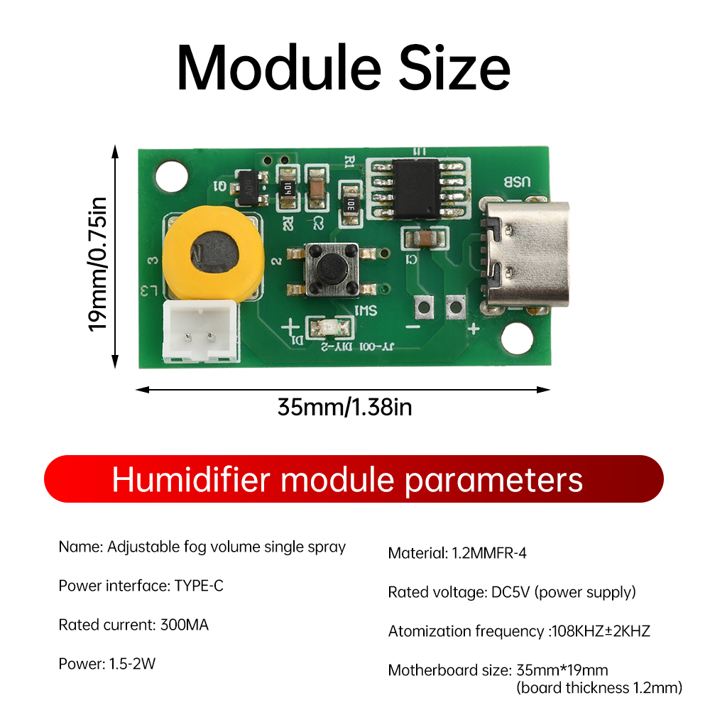 Drei Gänge einstellbare Nebel  – Volume Control Board Bewertung und Preis