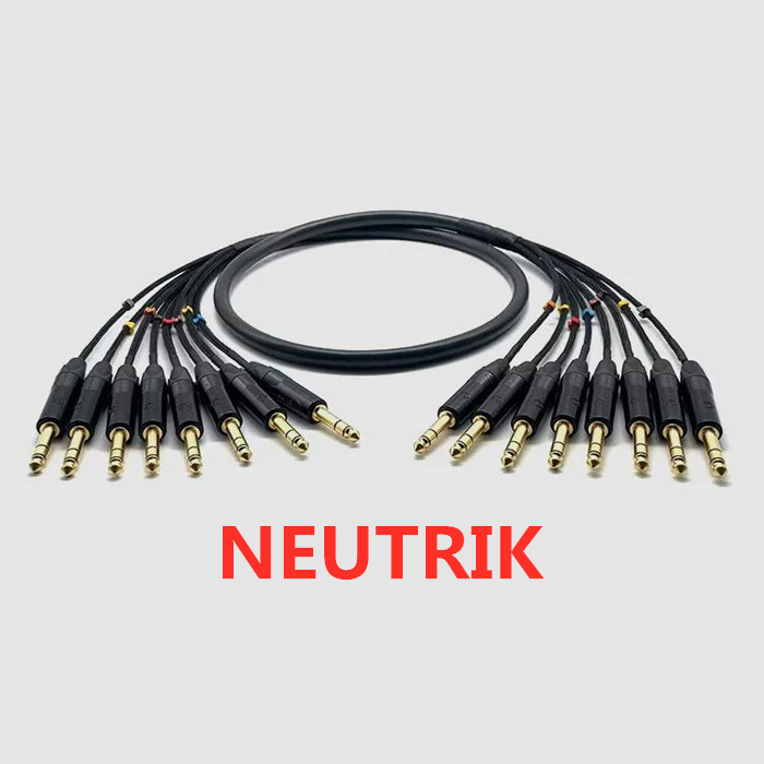 1 Meter 11 NEUTRIK 6,35mm TRS  – Trs Cable Bewertung und Preis
