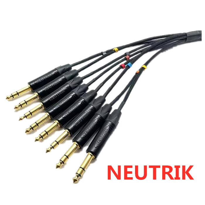 1 Meter 11 NEUTRIK 6,35mm TRS  – Trs Cable Bewertung und Preis