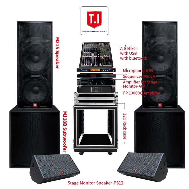 800W Dual 15 Zoll Fullrange PA – Full Range Speaker Bewertung und Preis