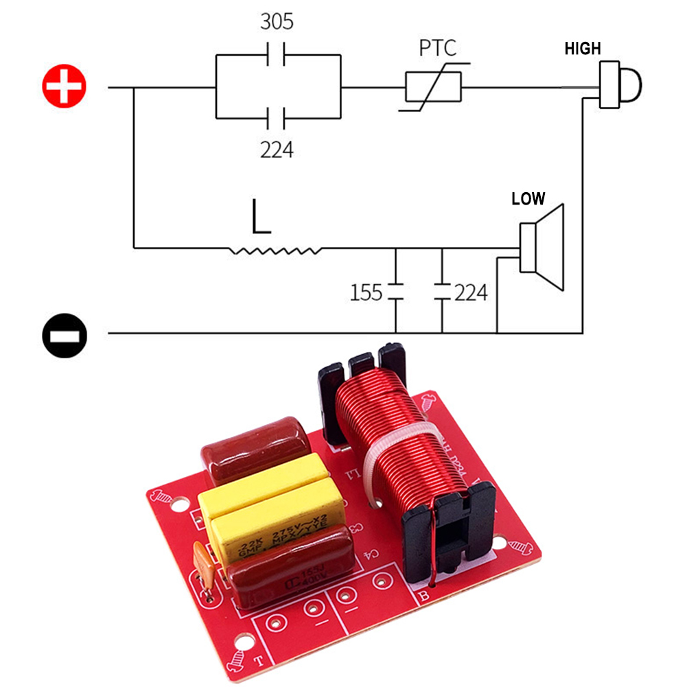 80/150 W 2/3 Wege Crossover Au – Speaker Crossover Bewertung und Preis