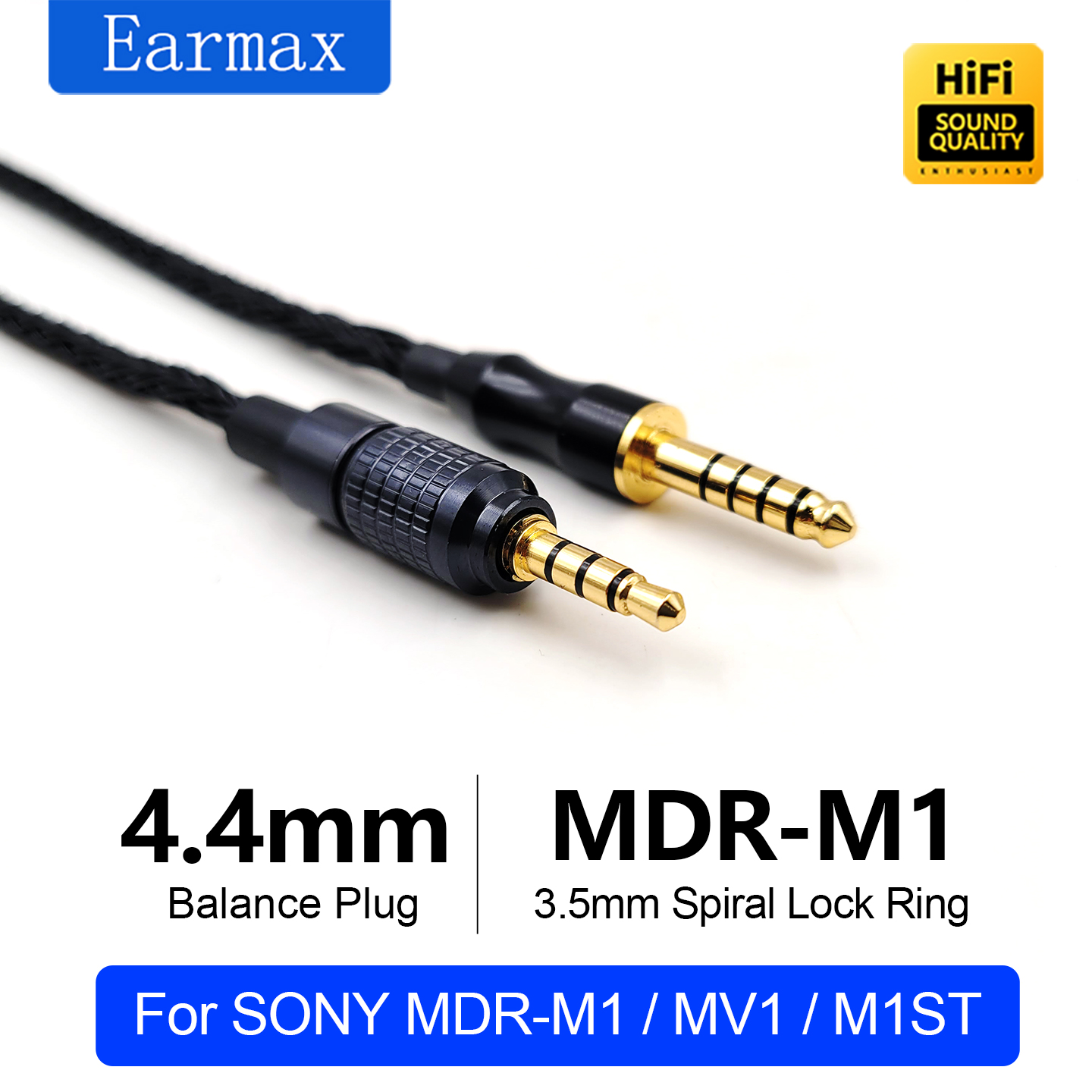 Für SONY MDR-M1 MV1 M1ST 4,4 m – Rca Cable Bewertung und Preis