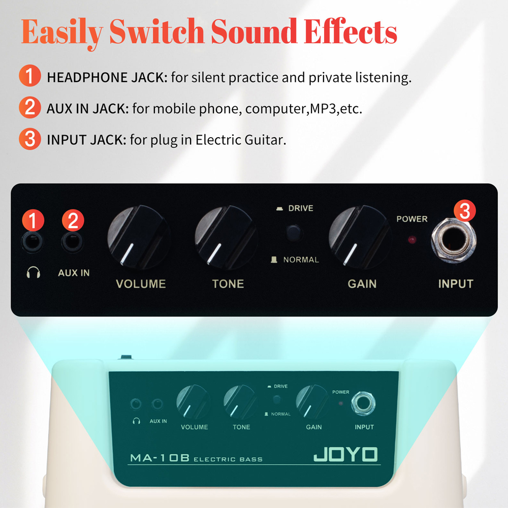 JOYO MA-10B Mini-Bassverstärke – Speaker Terminal Bewertung und Preis